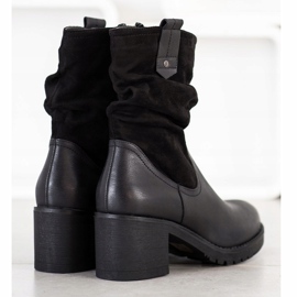 Flyfor Bottes décontractées confortables le noir 2
