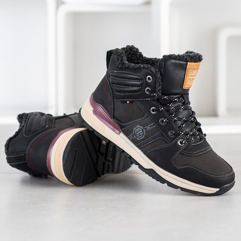 Arrigo Bello Chaussures de randonnée noires 2