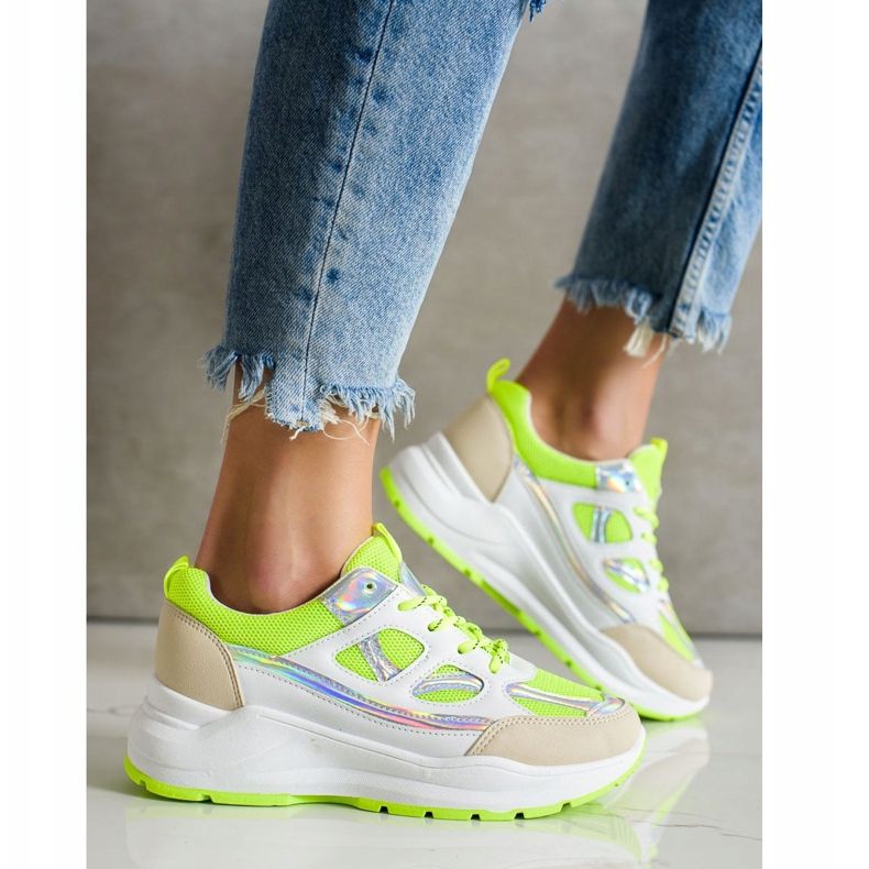 SHELOVET Baskets élégantes multicolore 2