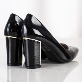 Goodin Escarpins élégants à talons hauts le noir 2
