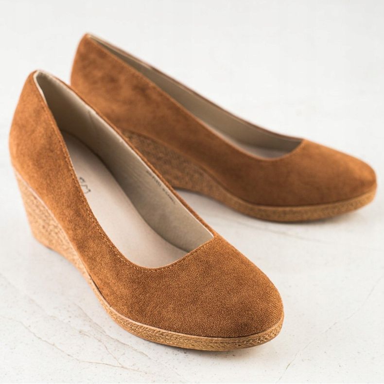 Goodin Pompes compensées légères brun 1