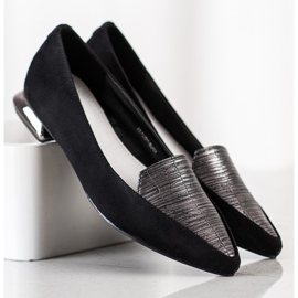 Goodin Escarpins à la mode à Spitz noir 2