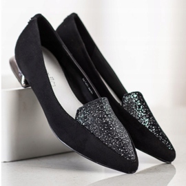 Goodin Escarpins à pointes à la mode le noir 3