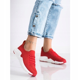 Baskets pour femmes Big Star DD274580 rouge 2 Baskets pour femmes Big Star DD274580 rouge 2