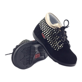 Boots fille Zarro 82/4 or noir doré 3