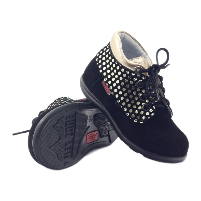 Boots fille Zarro 82/4 or noir le noir d'or 3 Boots fille Zarro 82/4 or noir le noir d'or 3