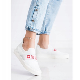 Baskets Big Star pour femmes FF274219 blanc 1