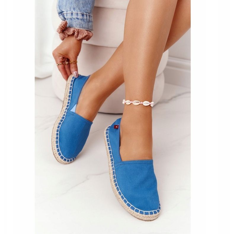 Espadrilles Sur Semelle Tressée Big Star DD274A152 Bleu 2 Espadrilles Sur Semelle Tressée Big Star DD274A152 Bleu 2