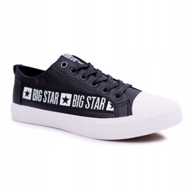 Baskets Homme Big Star Noir EE174069 blanc 3