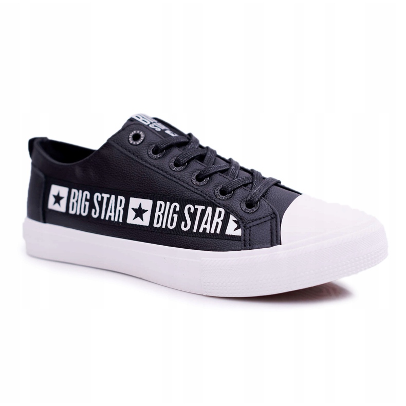 Baskets Homme Big Star Noir EE174069 blanche le noir 3