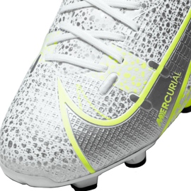 Nike Mercurial Vapor 14 Academy FG / MG M CU5691 107 chaussures de football argent 4