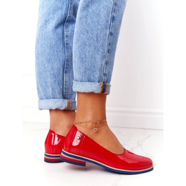 Chaussures Cuir Laqué Maciejka 05035-08 Rouge 2