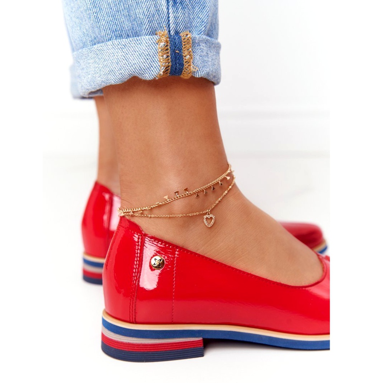 Chaussures Cuir Laqué Maciejka 05035-08 Rouge 1