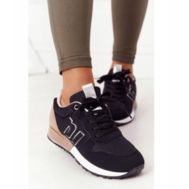 Chaussures de sport femme Baskets Noir Maddie brun le noir 2