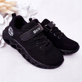 Chaussures de sport pour enfants Sneakers Big Star HH374184 Noir 2