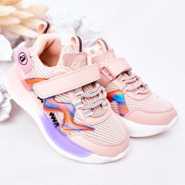 Apawwa Chaussures de sport pour enfants Baskets Rose Jump Jump 2 Apawwa Chaussures de sport pour enfants Baskets Rose Jump Jump 2