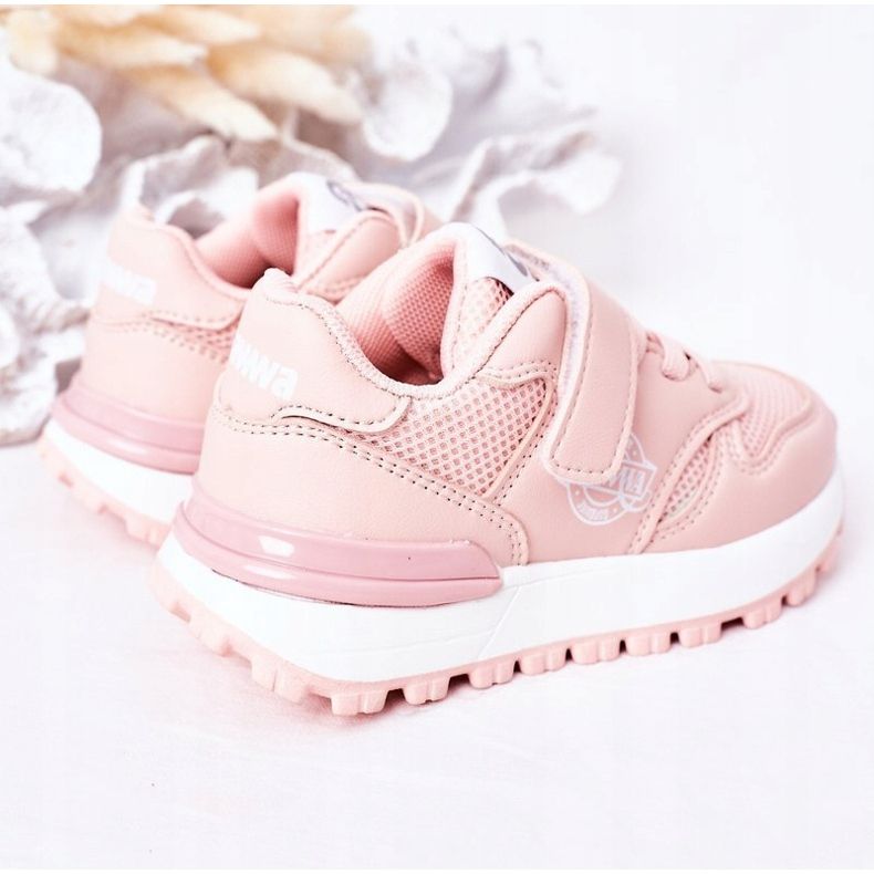Apawwa Chaussures de sport pour enfants Sneakers Rose Skatepark 1