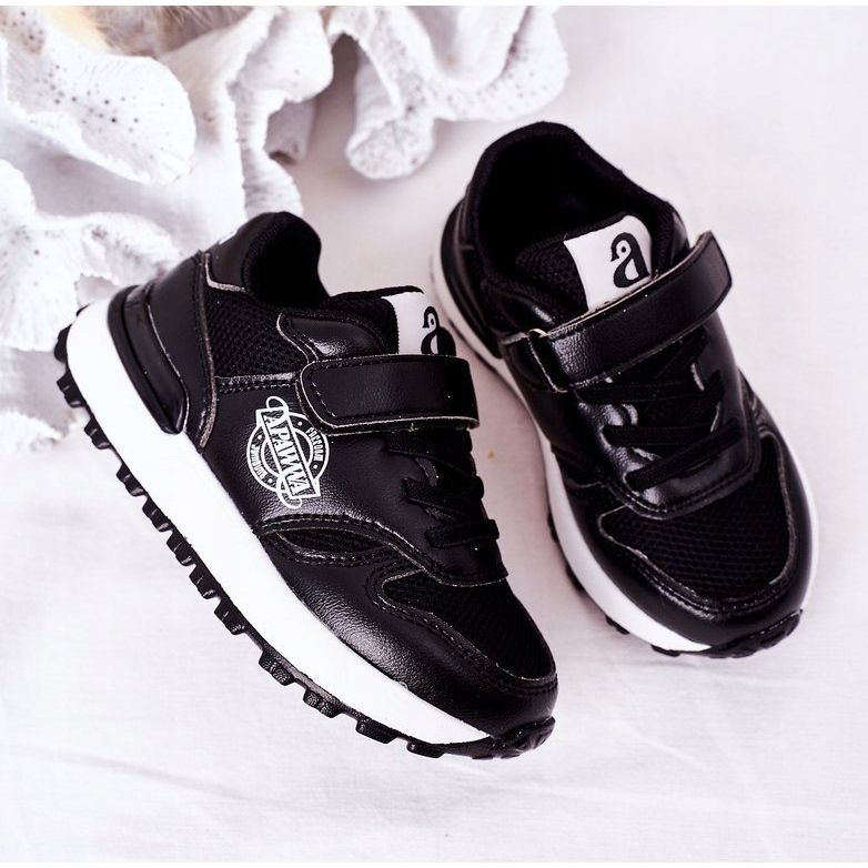 Apawwa Chaussures de sport pour enfants Sneakers Noir Skatepark le noir 1 Apawwa Chaussures de sport pour enfants Sneakers Noir Skatepark le noir 1