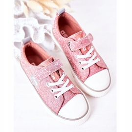 Baskets Enfant Avec Velcro Big Star HH374027 Rose 1 Baskets Enfant Avec Velcro Big Star HH374027 Rose 1