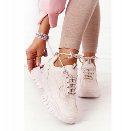 PG1 Baskets Femme Beige Influencer sur une semelle massive 1 PG1 Baskets Femme Beige Influencer sur une semelle massive 1