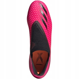 Chaussures de foot Adidas X Ghosted.3 Ll Fg FW6968 rose rose 1