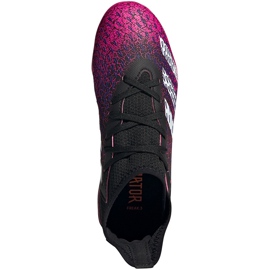 Chaussures de foot Adidas Predator Freak.3 Fg Jr FW7530 noir 1