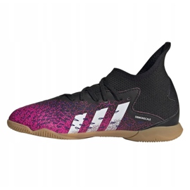Chaussures de football Adidas Predator Freak .3 In Jr FW7534 noir noir 1
