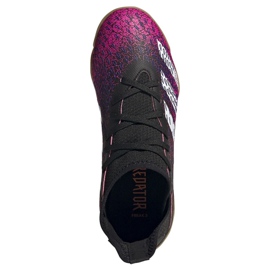 Chaussures de football Adidas Predator Freak .3 In Jr FW7534 noir noir 2
