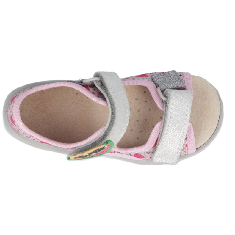 Sandales préventives pour enfants Befado 065X152 rose argent 2