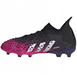 Chaussures de foot Adidas Predator Freak.1 Fg Jr FW7528 multicolore noir 1