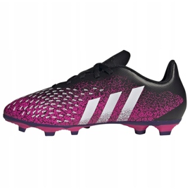 Chaussures de foot Adidas Predator Freak.4 FxG Jr FW7536 multicolore rose 1