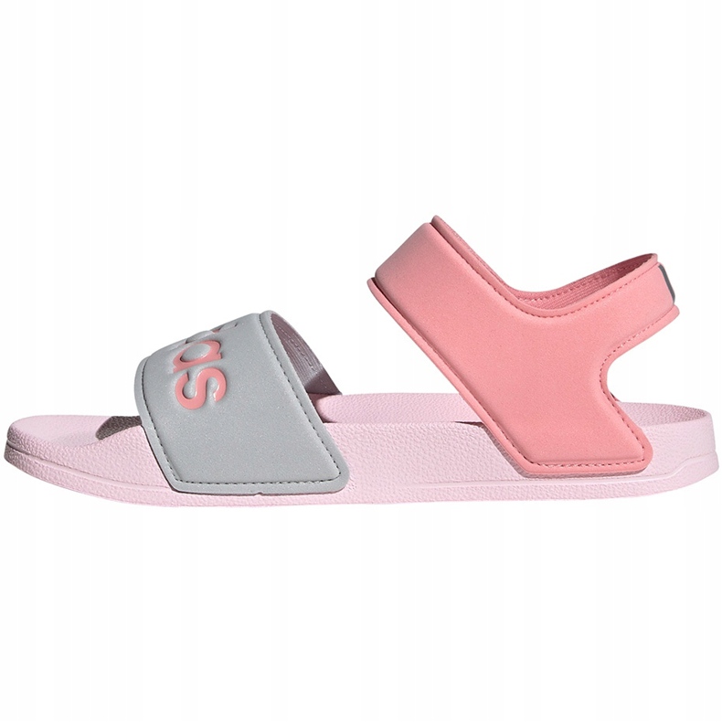 Sandales pour enfants adidas Adilette Sandal K gris-rose FY8849 1