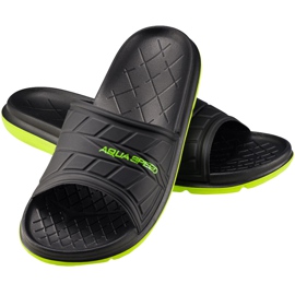 Chaussons Aqua-Speed ​​Aspen noir et vert couleur 07 le noir 3