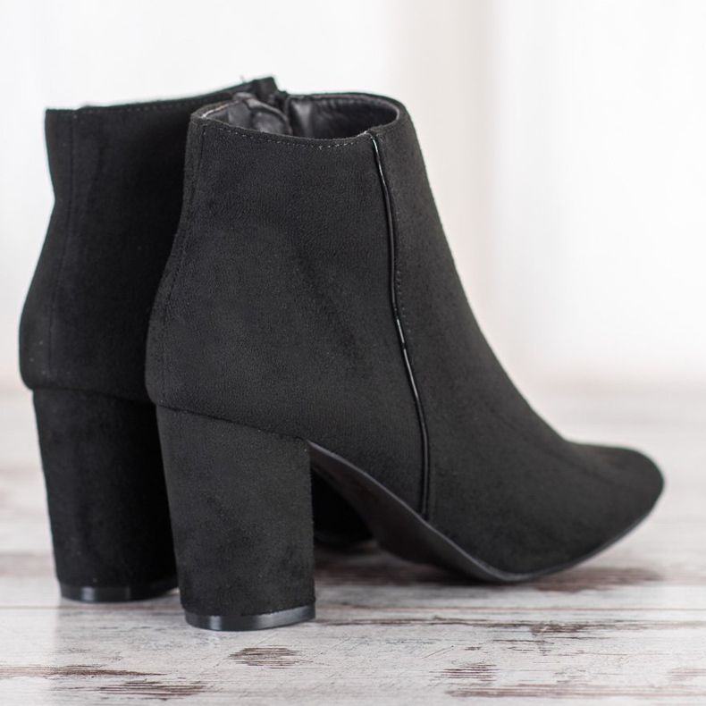 Goodin Bottes élégantes en Spitz noir 1