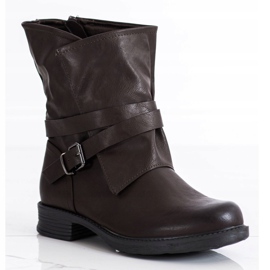 Seastar Ouvriers en cuir écologique marron foncé brun 1 Seastar Ouvriers en cuir écologique marron foncé brun 1