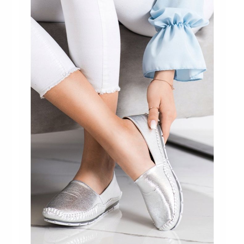 Goodin Mocassins en argent 1 Goodin Mocassins en argent 1