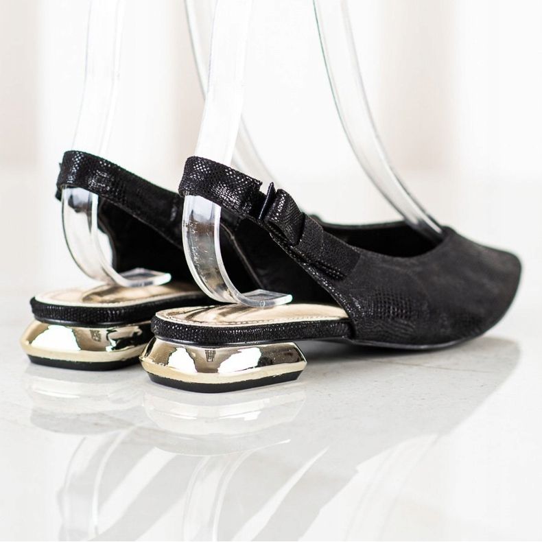 Goodin Escarpins élégants à Spitz noir 1