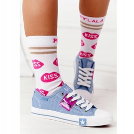Baskets Ajourées Femme Big Star FF274037 Bleu 2