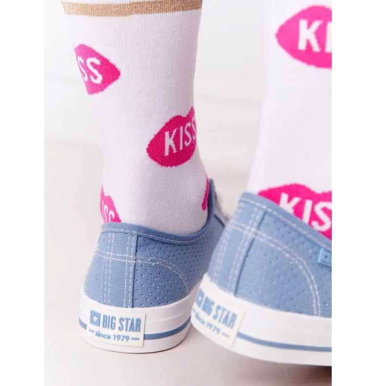 Baskets Ajourées Femme Big Star FF274037 Bleu 1