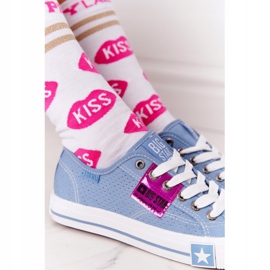 Baskets Ajourées Femme Big Star FF274037 Bleu 5