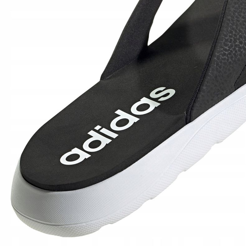 Pantoufles Adidas Comfort Flip Flop noires pour hommes EG2069 blanche le noir 3 Pantoufles Adidas Comfort Flip Flop noires pour hommes EG2069 blanche le noir 3