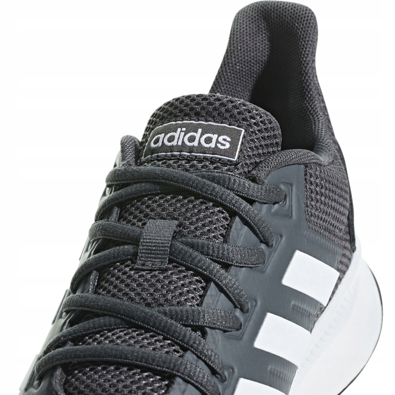 Chaussures pour hommes Adidas Runfalcon F36200 grises blanc 2