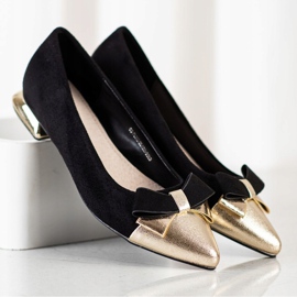 Goodin Escarpins Avec Un Noeud le noir d'or 2