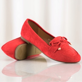 Anesia Paris Mocassins Avec Un Noeud rouge 1 Anesia Paris Mocassins Avec Un Noeud rouge 1