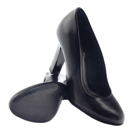 Edeo Escarpins noirs sur un pilier le noir 3 Edeo Escarpins noirs sur un pilier le noir 3