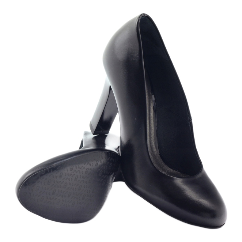 Edeo Escarpins noirs sur un pilier 3