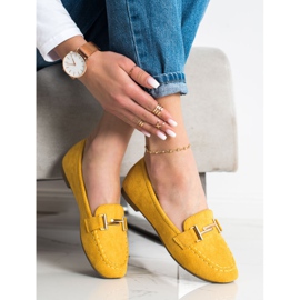 Anesia Paris Mocassins élégants jaune 2
