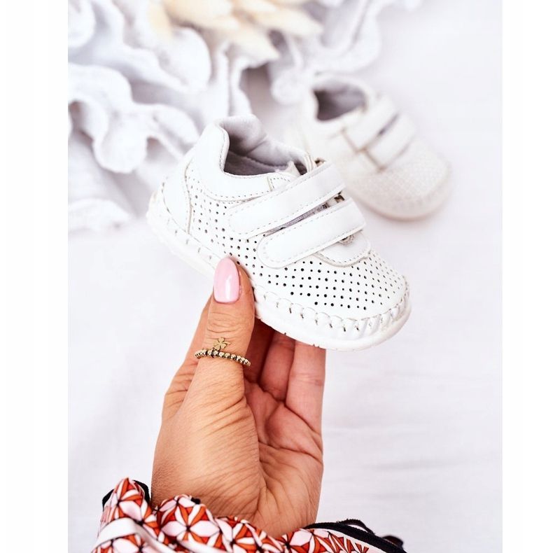 Apawwa Chaussures de sport pour enfants Blanc Billie blanche 2