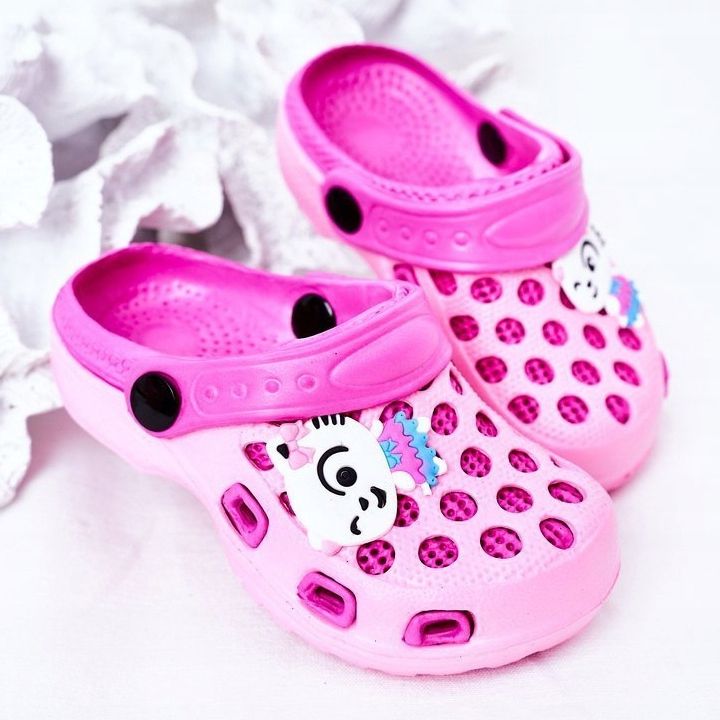 Chaussons Mousse Enfant Crocs Rose Jupiter 2 Chaussons Mousse Enfant Crocs Rose Jupiter 2