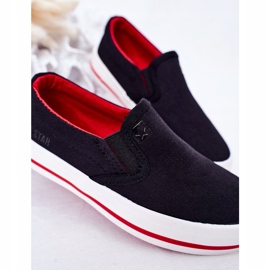 Baskets à enfiler Big Star pour enfants HH374013 noires 1